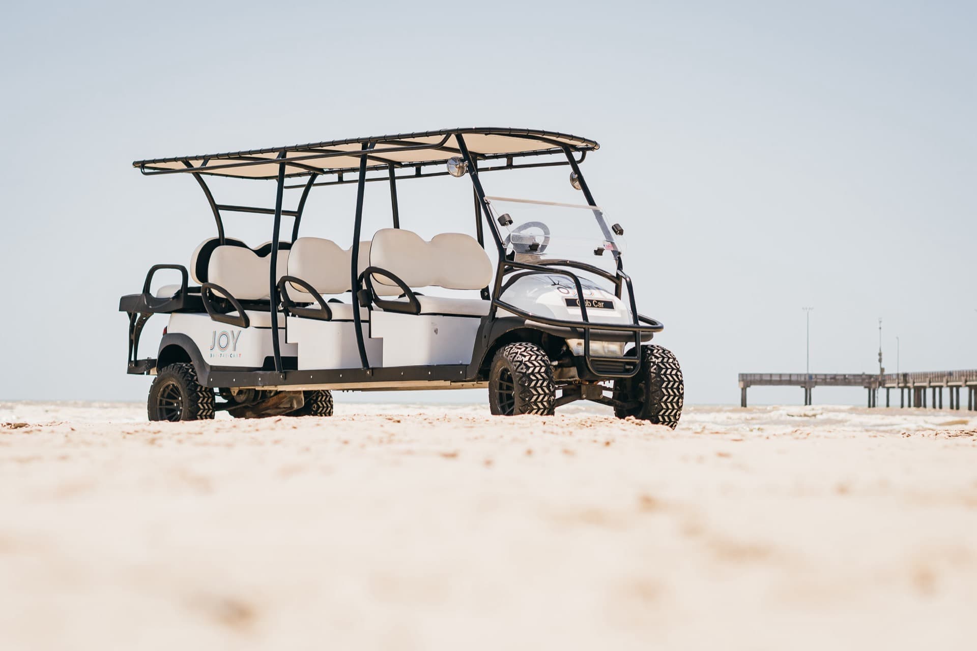Golf cart rental near Port Aransas beach access areas
